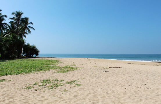 Land for sale on the beach